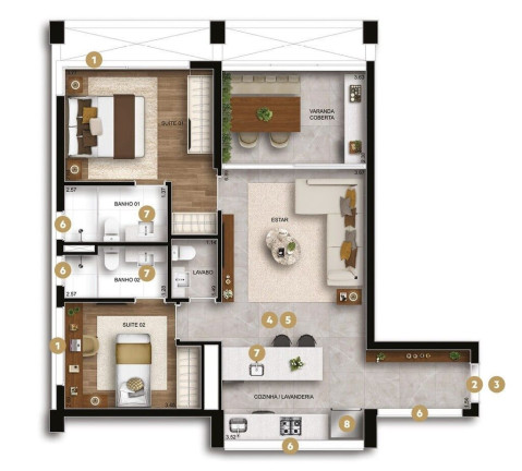 Imagem Apartamento com 2 Quartos à Venda, 105 m² em Ibirapuera - São Paulo Imagem Apartamento com 2 Quartos à Venda, 105 m² em Ibirapuera - São Paulo