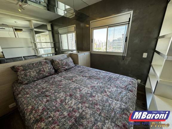 Imagem Apartamento com 1 Quarto para Alugar, 33 m² em Santo Amaro - São Paulo Imagem Apartamento com 1 Quarto para Alugar, 33 m² em Santo Amaro - São Paulo