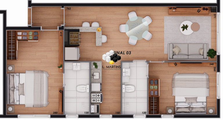 Imagem Apartamento com 1 Quarto à Venda, 48 m² em Centro - Canela Imagem Apartamento com 1 Quarto à Venda, 48 m² em Centro - Canela