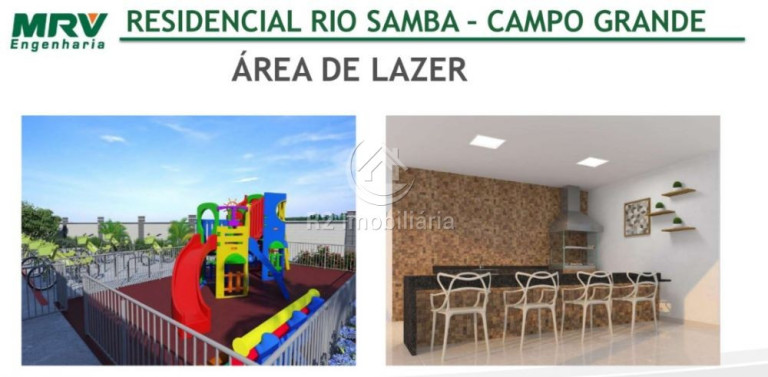 Imagem Apartamento com 2 Quartos à Venda, 42 m² em Campo Grande - Rio De Janeiro