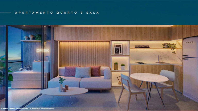 Imagem Apartamento com 1 Quarto à Venda, 25 m² em Rio Vermelho - Salvador Imagem Apartamento com 1 Quarto à Venda, 25 m² em Rio Vermelho - Salvador