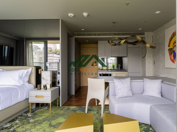 Imagem Apartamento com 1 Quarto para Alugar, 53 m² em Vila Olímpia - São Paulo