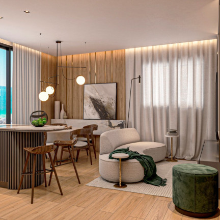 Imagem Apartamento com 2 Quartos à Venda, 52 m² em Bombas - Bombinhas