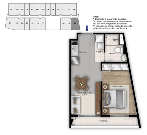 Imagem Imóvel com 1 Quarto à Venda, 25 m² em Vila Buarque - São Paulo