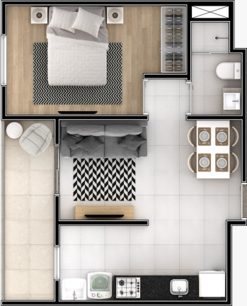 Imagem Imóvel com 3 Quartos à Venda, 80 m² em Colinas De Cotia - Cotia