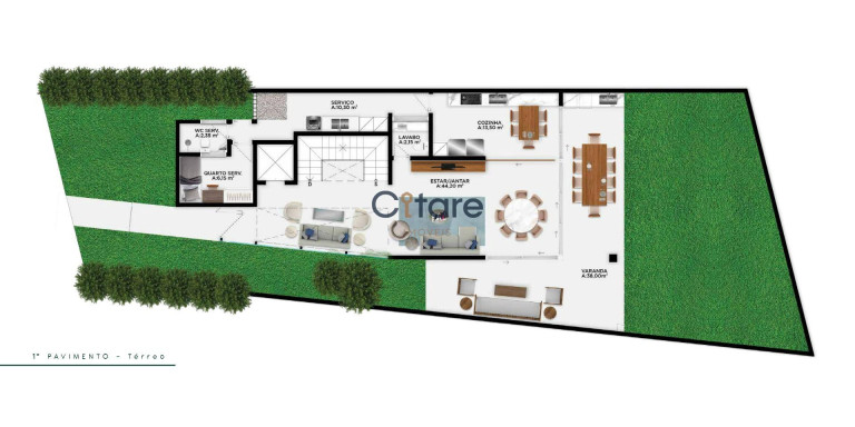 Imagem Casa com 4 Quartos à Venda, 283 m² em De Lourdes - Fortaleza Imagem Casa com 4 Quartos à Venda, 283 m² em De Lourdes - Fortaleza