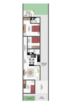 Imagem Casa com 3 Quartos à Venda, 76 m² em Planalto Boa Esperança - Timon