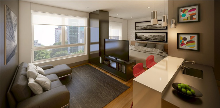 Imagem Apartamento com 1 Quarto à Venda, 44 m² em Moinhos De Vento - Porto Alegre Imagem Apartamento com 1 Quarto à Venda, 44 m² em Moinhos De Vento - Porto Alegre