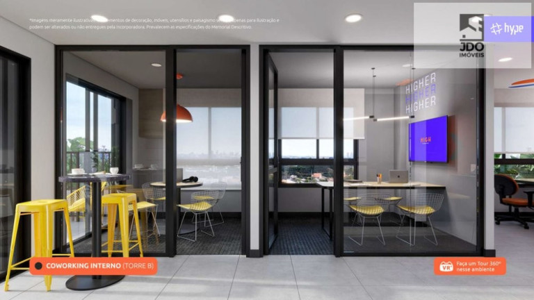 Imagem Apartamento com 1 Quarto à Venda, 25 m² em Novo Mundo - Curitiba