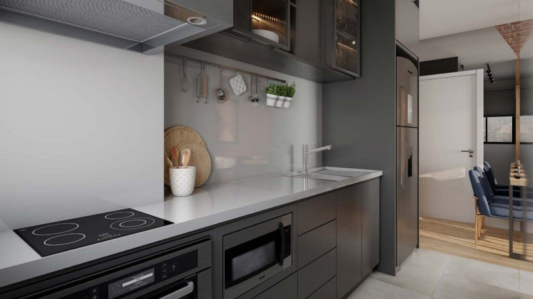 Imagem Imóvel com 1 Quarto à Venda, 23 m² em Mercês - Curitiba Imagem Imóvel com 1 Quarto à Venda, 23 m² em Mercês - Curitiba