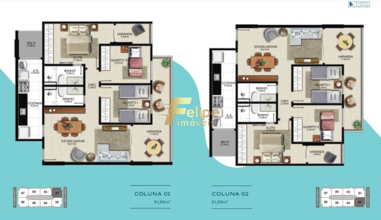 Imagem Imóvel com 3 Quartos à Venda, 84 m² em Praia Da Costa - Vila Velha Imagem Imóvel com 3 Quartos à Venda, 84 m² em Praia Da Costa - Vila Velha