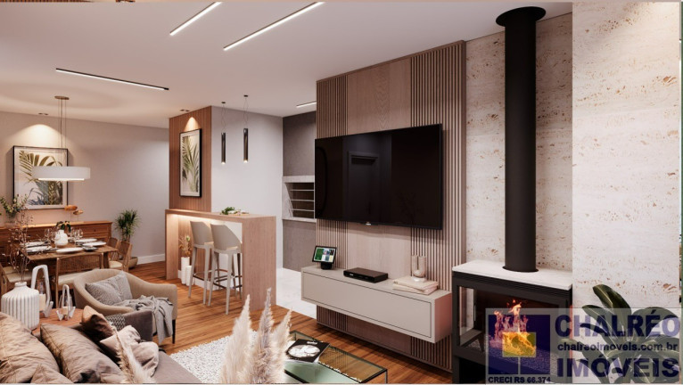 Imagem Imóvel com 1 Quarto à Venda, 53 m² em Candiago - Gramado