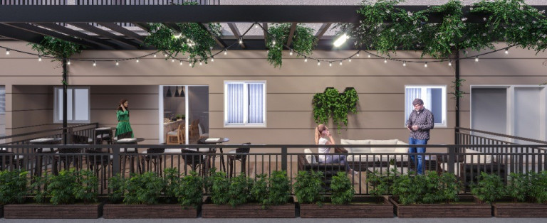 Imagem Imóvel com 2 Quartos à Venda, 47 m² em Vila Palmares - Santo André