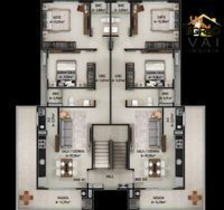 Imagem Apartamento com 2 Quartos à Venda, 73 m² em Centro - Navegantes