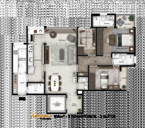 Imagem Apartamento com 3 Quartos à Venda, 106 m² em Perdizes - São Paulo