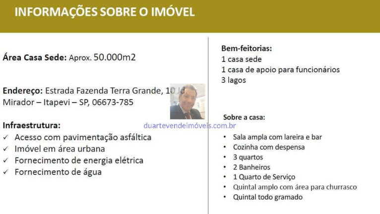 Imagem Fazenda à Venda, 600 m² em Barueri Imagem Fazenda à Venda, 600 m² em Barueri