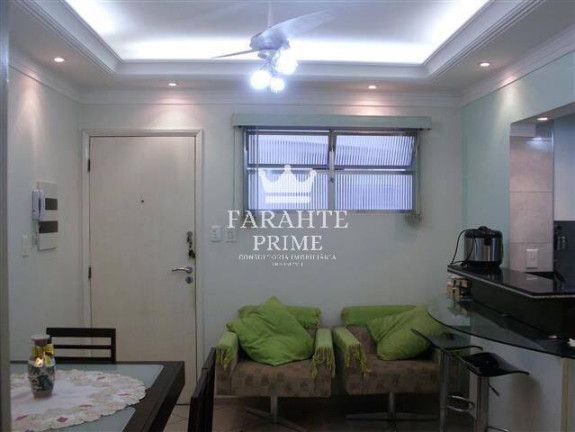 Imagem Apartamento com 1 Quarto à Venda, 54 m² em Gonzaga - Santos Imagem Apartamento com 1 Quarto à Venda, 54 m² em Gonzaga - Santos