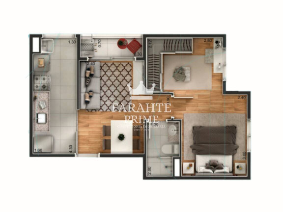 Imagem Apartamento com 1 Quarto à Venda, 39 m² em Catiapoa - São Vicente Imagem Apartamento com 1 Quarto à Venda, 39 m² em Catiapoa - São Vicente