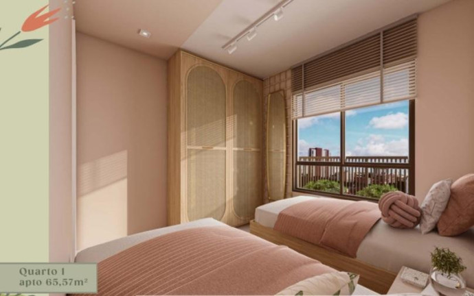 Imagem Imóvel com 3 Quartos à Venda, 65 m² em Presidente Kennedy - Fortaleza