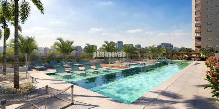 Imagem Apartamento com 1 Quarto à Venda, 43 m² em Santo Amaro - São Paulo