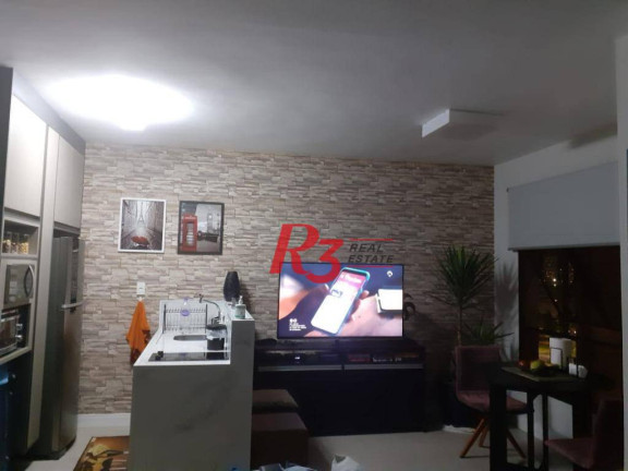 Imagem Apartamento com 1 Quarto à Venda, 35 m² em Itararé - São Vicente