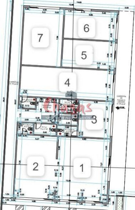 Sala Comercial para Alugar, 25 m² em Porto Novo - Caraguatatuba