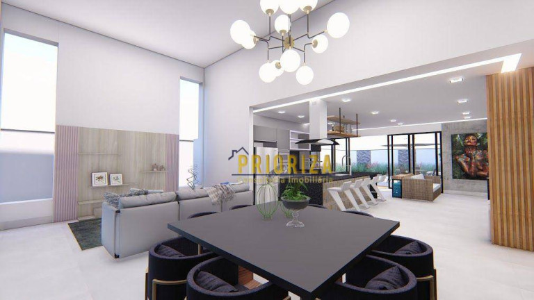 Imagem Casa com 4 Quartos à Venda, 278 m² em Alphaville Nova Esplanada 3 - Votorantim