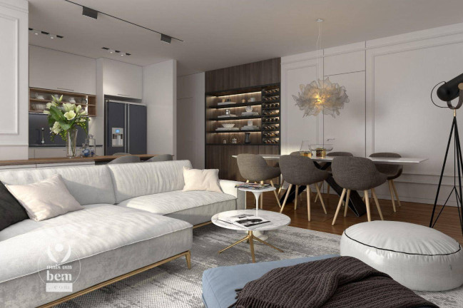 Imagem Apartamento com 3 Quartos à Venda, 101 m² em Cabral - Curitiba