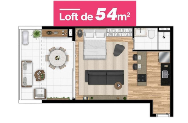 Imagem Imóvel com 1 Quarto à Venda, 47 m² em Campo Belo - São Paulo