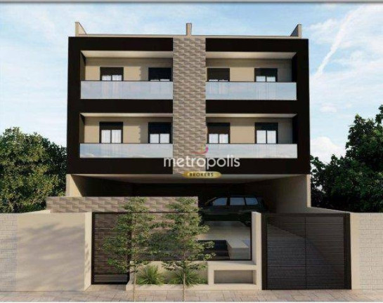Cobertura com 2 Quartos à Venda, 114 m² em Campestre - Santo André