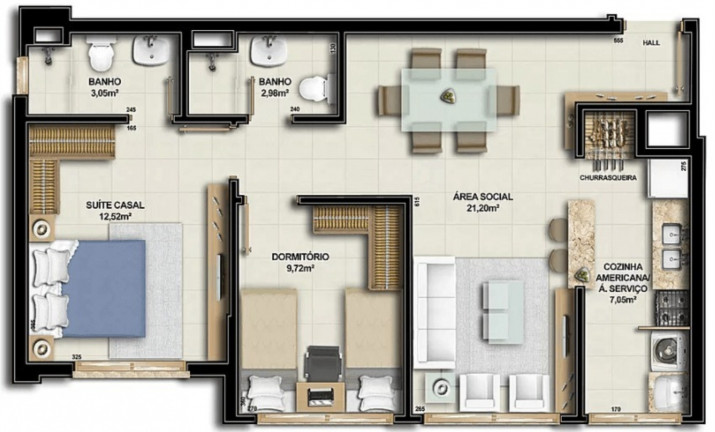 Imagem Apartamento com 2 Quartos à Venda, 12.700 m² em Menino Deus - Porto Alegre Imagem Apartamento com 2 Quartos à Venda, 12.700 m² em Menino Deus - Porto Alegre