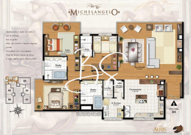 Imagem Apartamento com 3 Quartos à Venda, 208 m² em Centro - Gramado