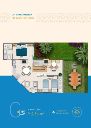 Imagem Apartamento com 2 Quartos à Venda, 66 m² em Porto Das Dunas - Aquiraz Imagem Apartamento com 2 Quartos à Venda, 66 m² em Porto Das Dunas - Aquiraz
