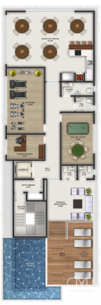 Imagem Apartamento com 2 Quartos à Venda, 79 m² em Centro - Balneário Piçarras