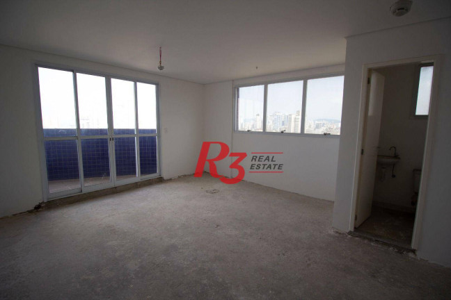 Sala Comercial para Alugar, 38 m² em Ponta Da Praia - Santos