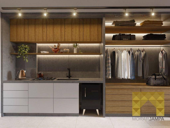 Imagem Studio com 1 Quarto à Venda, 26 m² em Bessa - João Pessoa