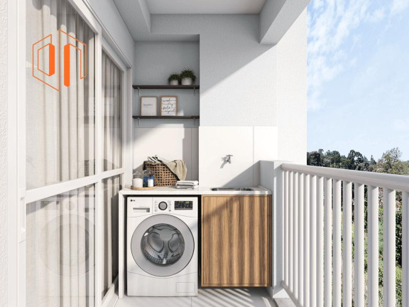 Imagem Apartamento com 2 Quartos à Venda, 57 m² em Jardim Amélia - Pinhais
