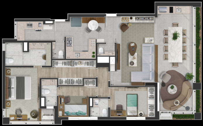 Imagem Apartamento com 3 Quartos à Venda, 155 m² em Vila Prudente - São Paulo