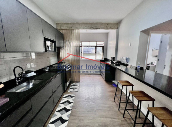 Imagem Apartamento com 2 Quartos à Venda, 77 m² em Pompéia - Santos