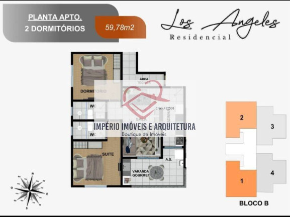 Imagem Apartamento com 2 Quartos à Venda,  em Porto Novo - Caraguatatuba