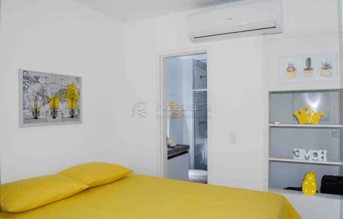 Imagem Flat com 1 Quarto à Venda, 33 m² em Muro Alto - Ipojuca