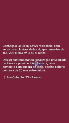 Imagem Apartamento com 4 Quartos à Venda, 263 m² em Paraíso - São Paulo