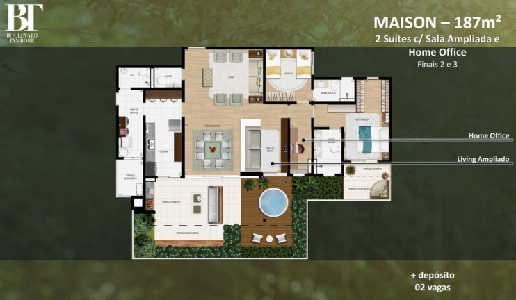 Imagem Apartamento com 3 Quartos à Venda, 136 m² em Tamboré - Santana De Parnaíba