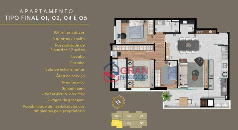 Imagem Apartamento com 3 Quartos à Venda, 130 m² em Cabral - Curitiba