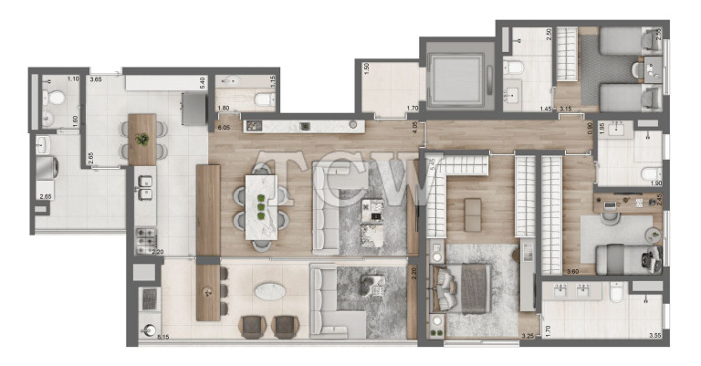 Imagem Apartamento com 4 Quartos à Venda, 157 m² em Perdizes - São Paulo