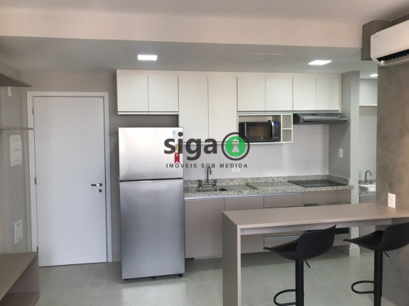 Imagem Apartamento com 1 Quarto para Alugar, 38 m² em Chácara Santo Antônio - São Paulo Imagem Apartamento com 1 Quarto para Alugar, 38 m² em Chácara Santo Antônio - São Paulo