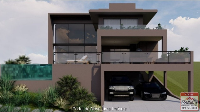 Imagem Casa com 4 Quartos à Venda, 393 m² em Quintas Do Sol - Nova Lima Imagem Casa com 4 Quartos à Venda, 393 m² em Quintas Do Sol - Nova Lima