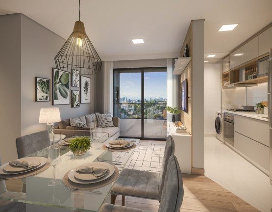 Imagem Apartamento com 2 Quartos à Venda, 43 m² em água Verde - Curitiba