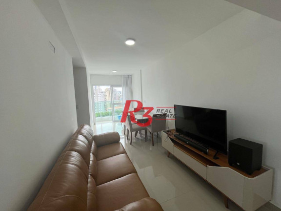 Apartamento com 2 Quartos à Venda, 53 m² em Embaré - Santos