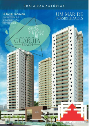 Apartamento com 3 Quartos à Venda, 105 m² em Vila Alzira - Guaruja